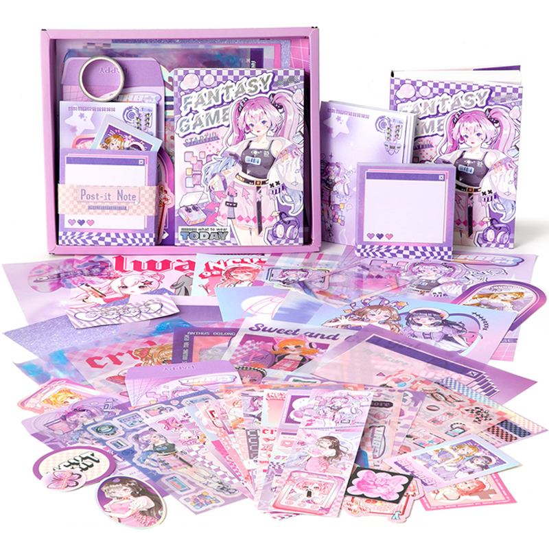 Gamer Girl Scrapbook Kit Box