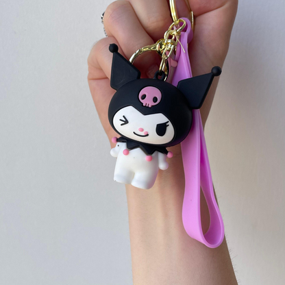 Kuromi Kawaii Keychains