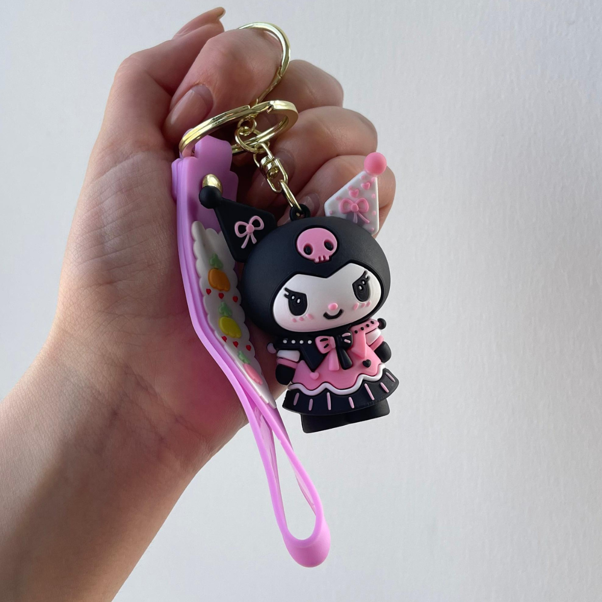 Kuromi Kawaii Keychains