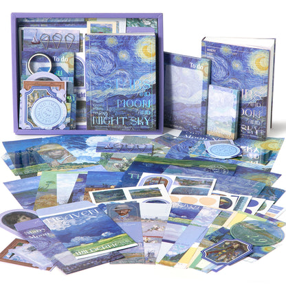 Starry Night Scrapbook Kit Box